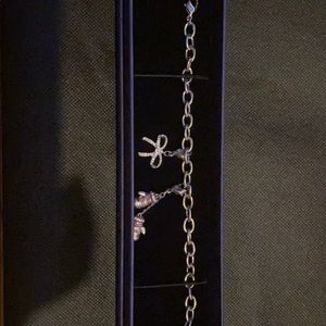 Swarovski charm bracelet